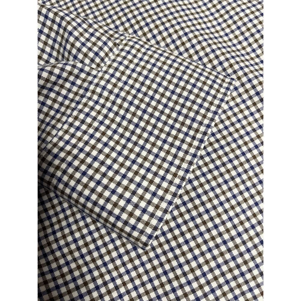 Peter Millar men’s Ferdinand Cotton blend Button Down Shirt size M plaid - Picture 8 of 11